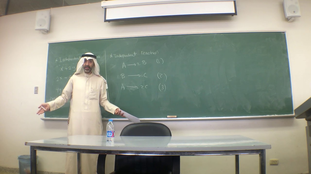 Independent equation, Independent reaction and Independent species