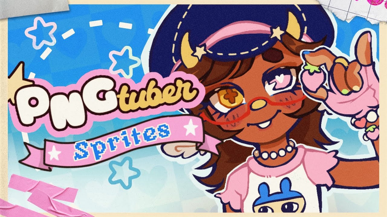 🍀 Drawing SPRITES as a PNGtuber ! ˚ʚ♡ɞ˚  (Heisei Retro, Vtuber, Speedpaint, Commentary) ☘️ PT.2