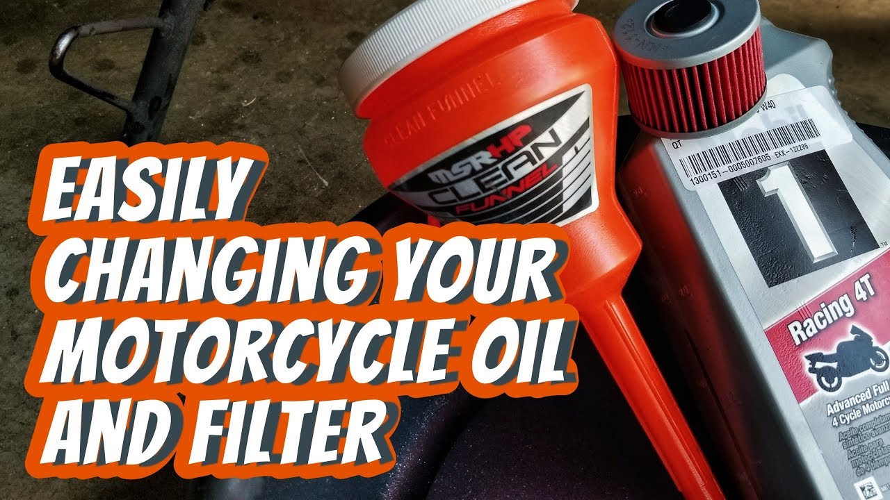 DIY: CBR250 oil change