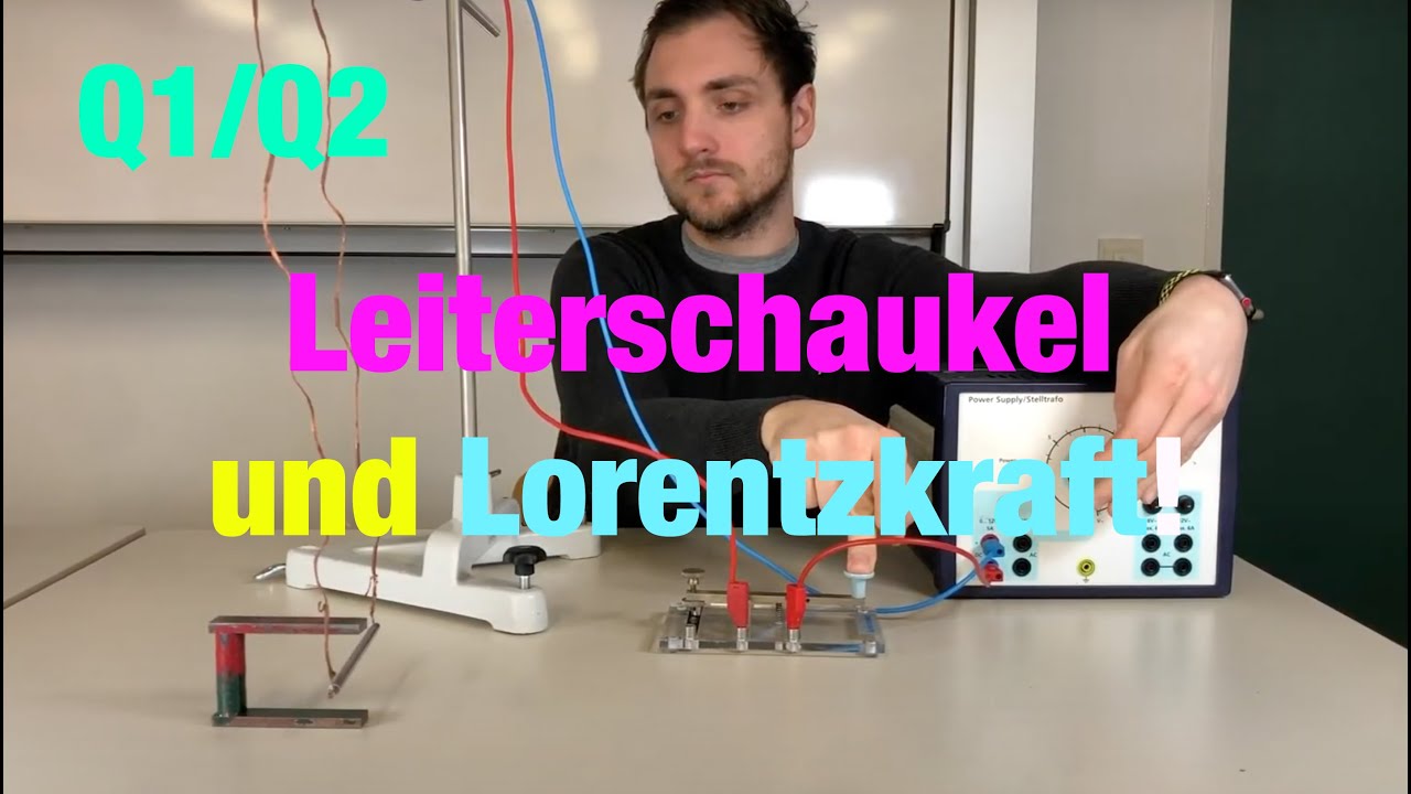 LEITERSCHAUKEL - Experiment wie im Unterricht | Der Physiklehrer