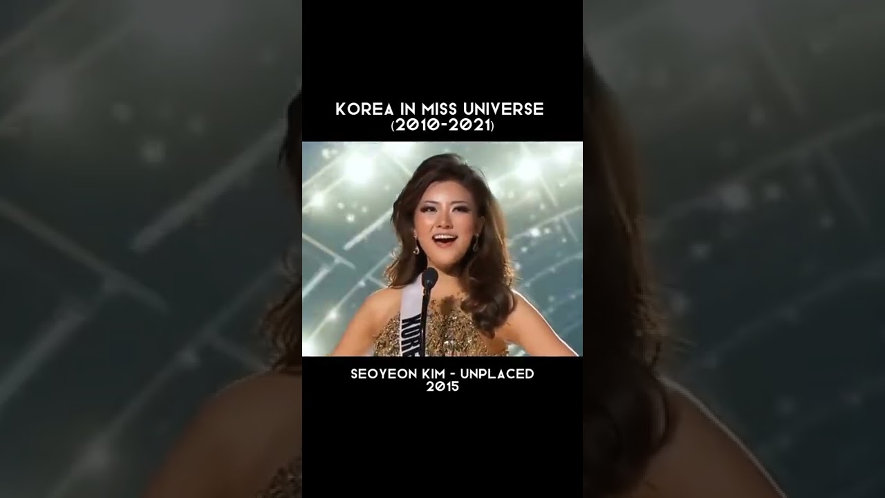 MISS UNIVERSE KOREA 2010-2021