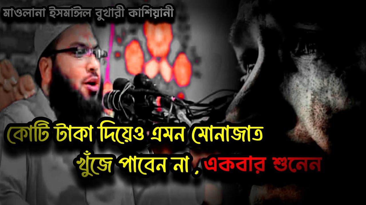 নতুন বছরে সেরা মোনাজাত || মাওঃ ইসমাইল বোখারী কাশিয়ানী নতুন মোনাজাত 