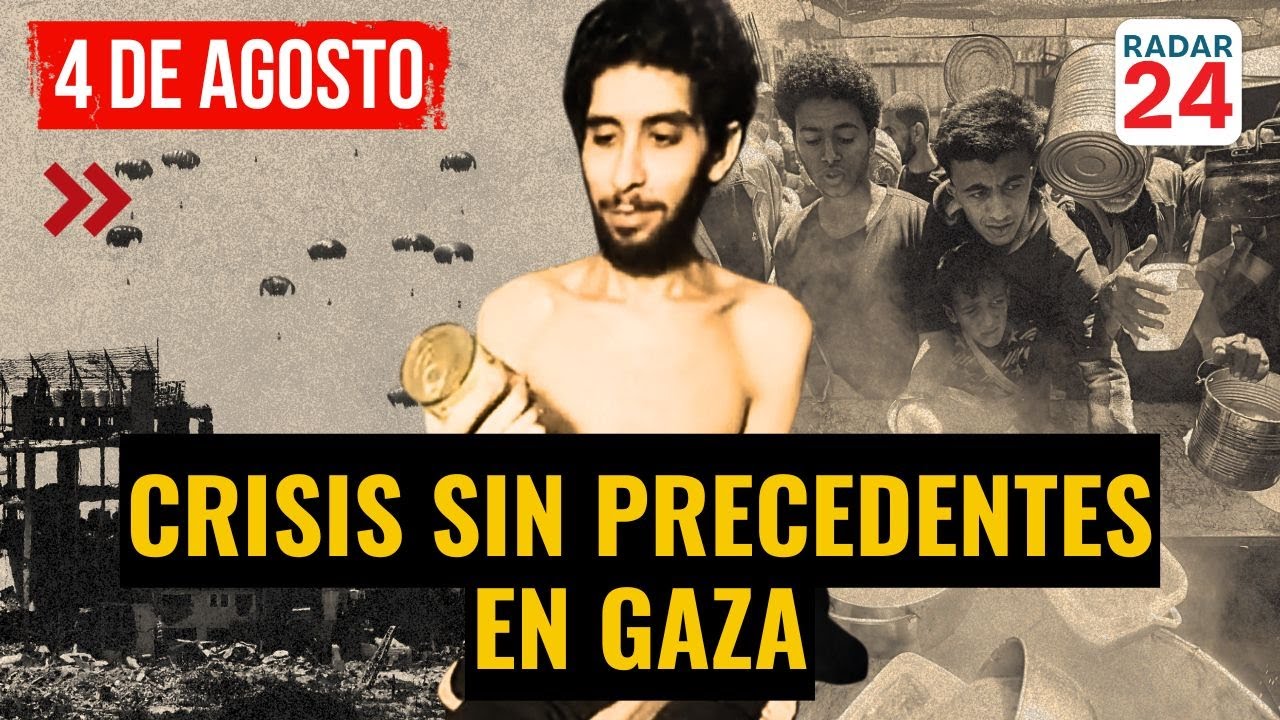 🔴 Túneles de muerte y hambre en Gaza: crisis humanitaria sin precedentes | #RADAR24 EN VIVO