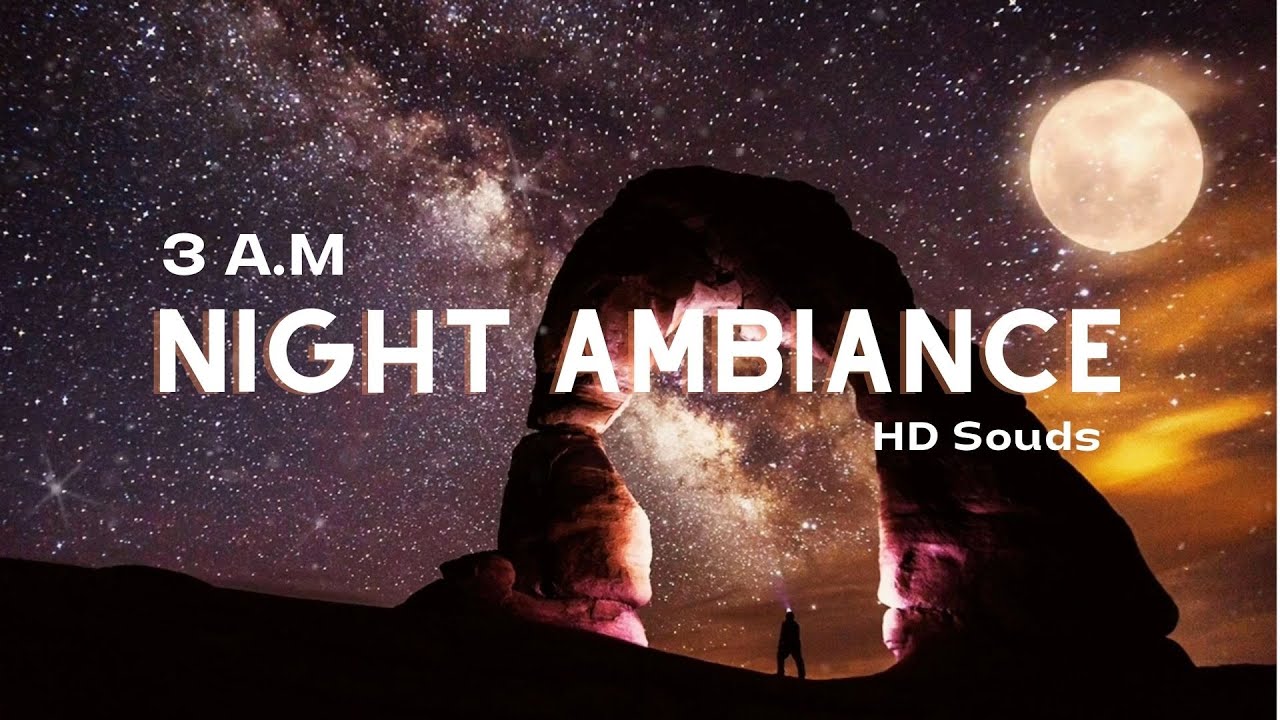 3 A.M Wild Night Ambiance + Piano - Relaxing Breath of the Wild Music