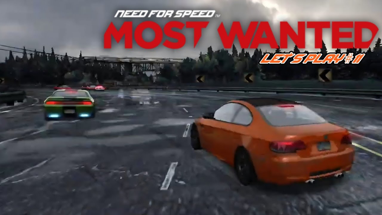 NEED FOR SPEED MOST WANTED - LET'S PLAY #11 (On The Run mod)