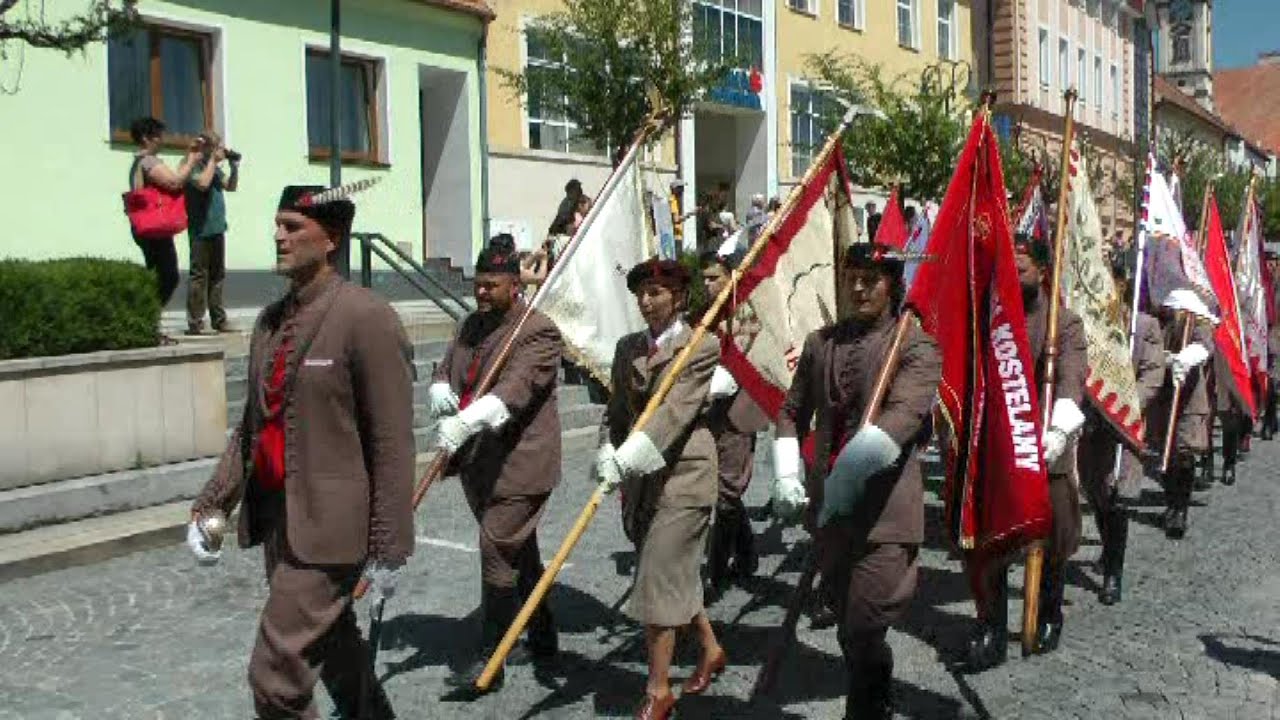 2024_06_15_Uherský Brod krajský slet - pochod městem na stadioně