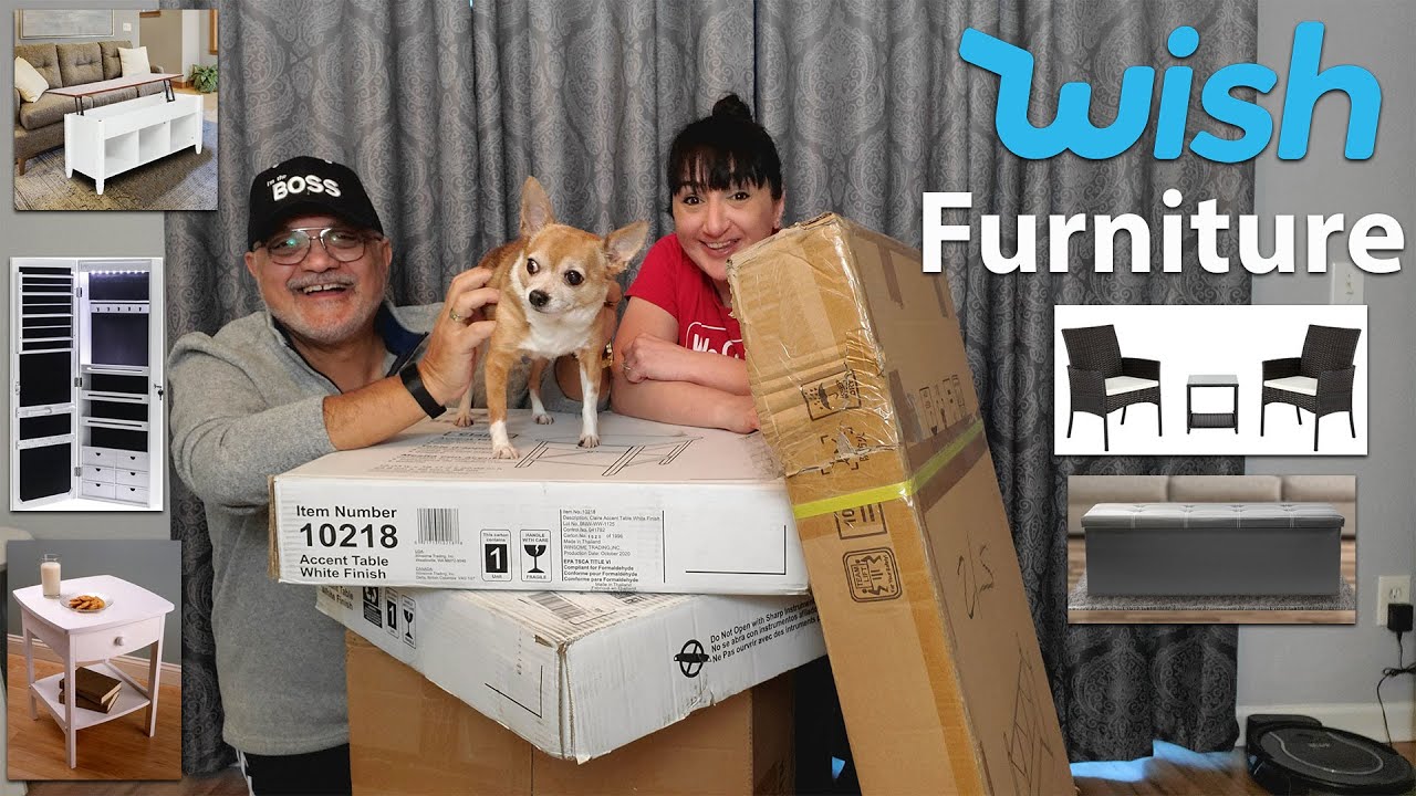 Testing Out WISH Furniture | My Most Expensive Haul | House Transformation