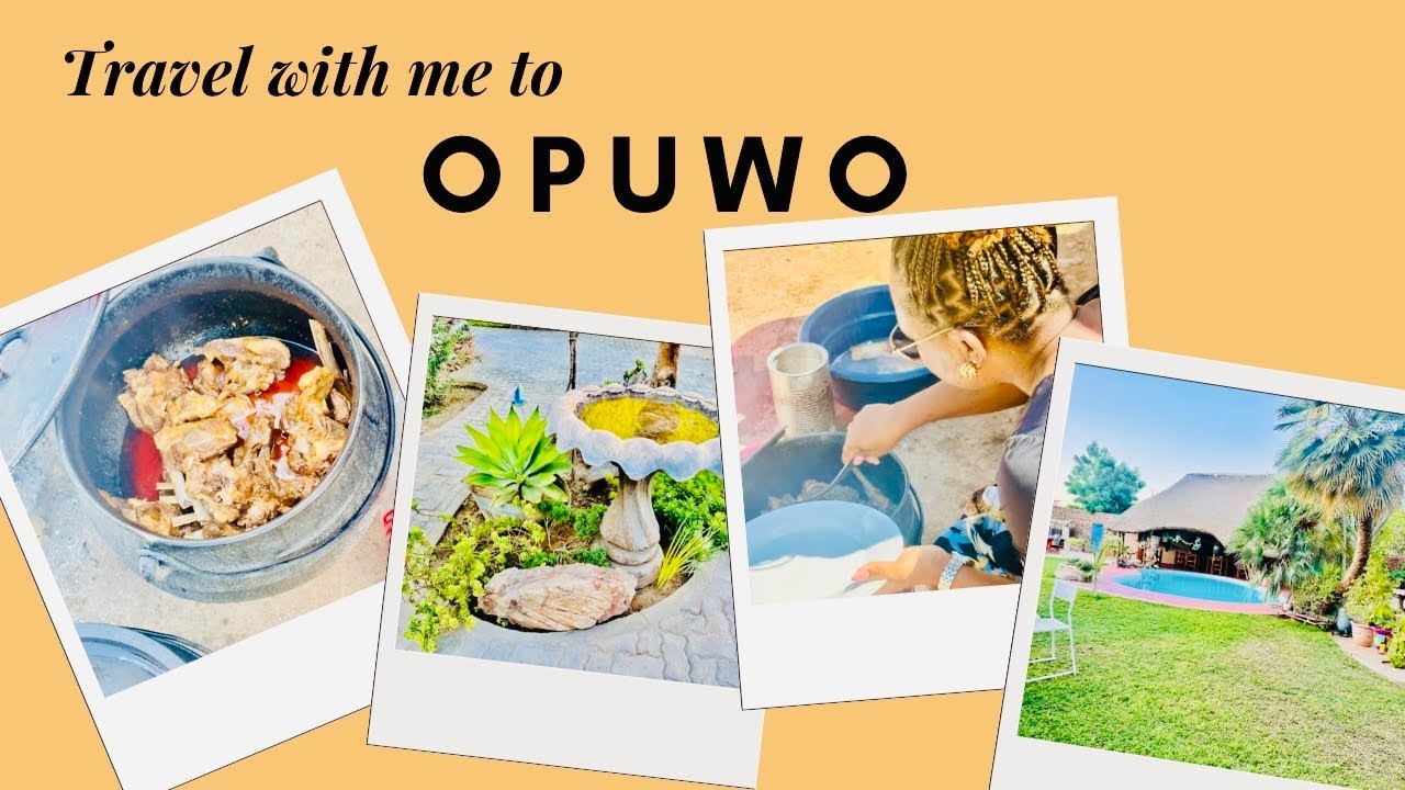 Travel with me to the beautiful Opuwo town//The capital of the Kunene region//Namibia//