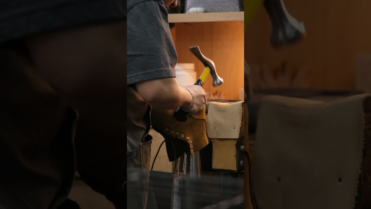 100% Handmade Leather Work Boots!