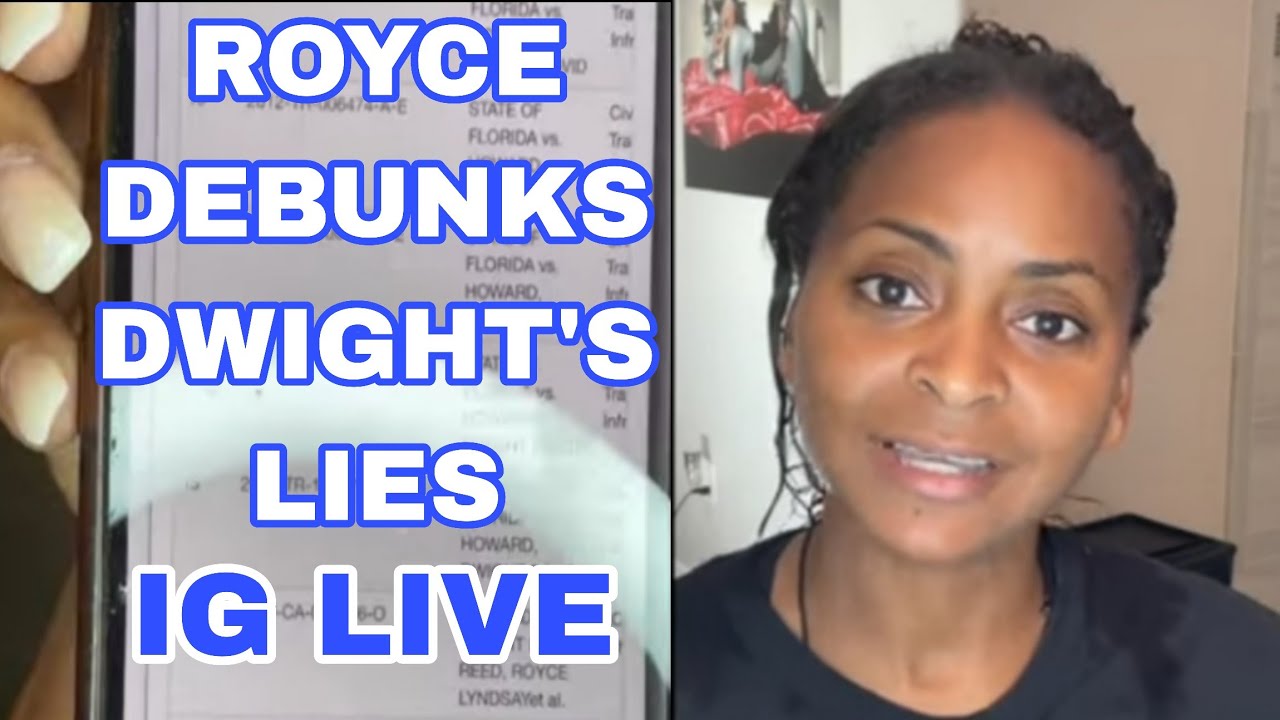 ROYCE REED GOES LIVE TO ADDRESS DWIGHT'S PR STUNT #dwighthoward #roycereed #live