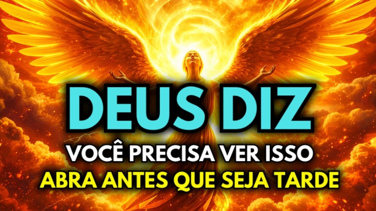 🔴 FALTAM APENAS 15 MINUTOS — DEUS DIZ: ALGO MUITO SÉRIO ESTÁ PRESTES A ACONTECER COM VOCÊ E.........
