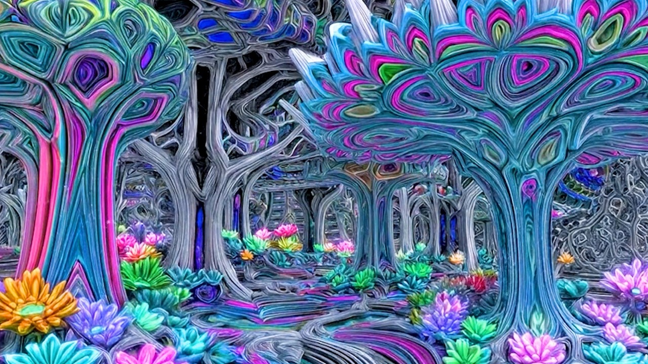 Psytrance for Mushroom Trips 🍄 Trippy Neon Forest of Consciousness | 2026