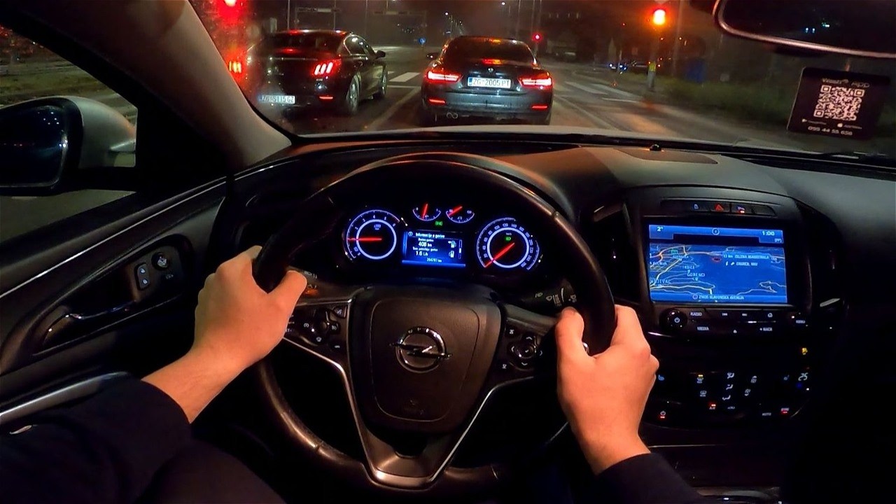2017 Opel INSIGNIA [1.6 CDTi, 136 HP] Night POV Test drive CARiNIK