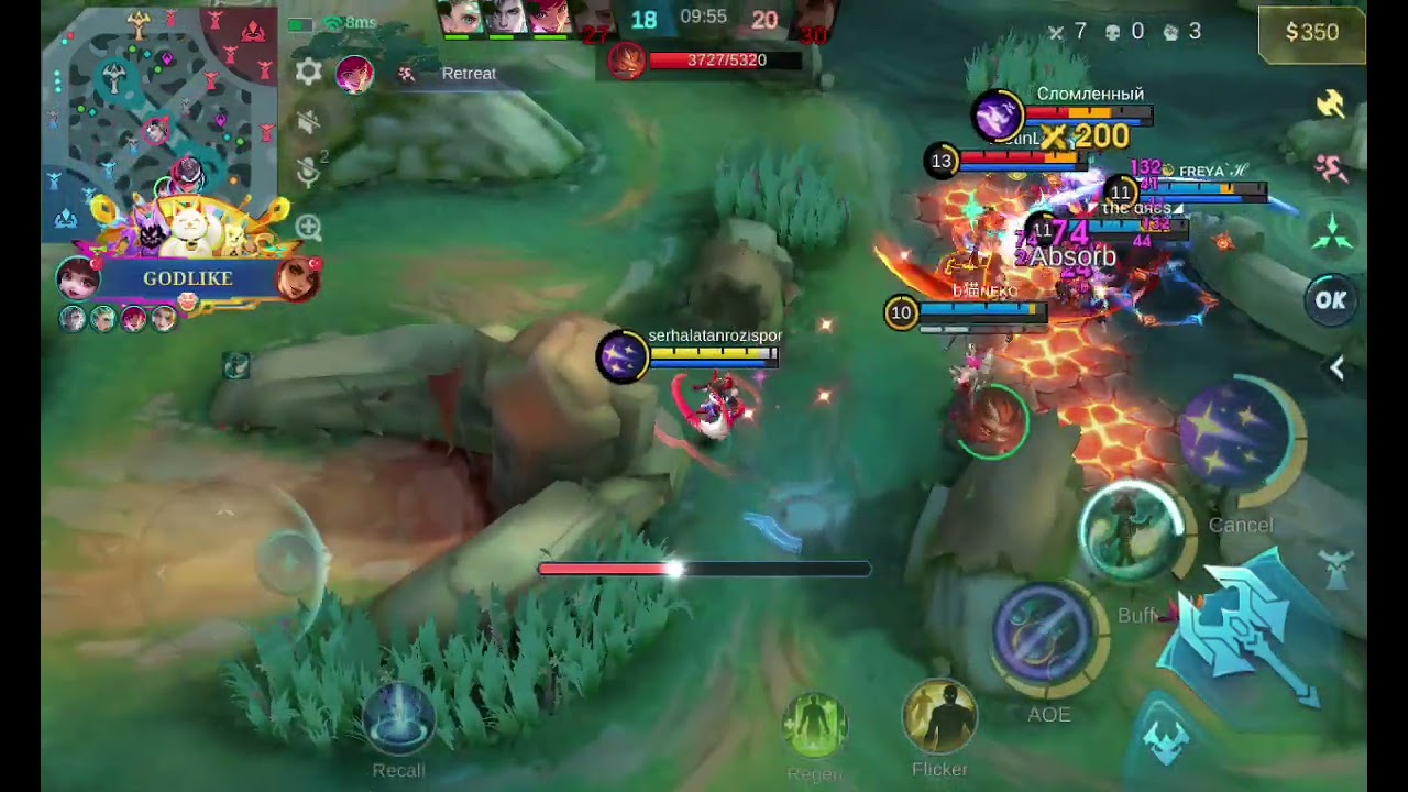 MOBILE LEGENDS PART 352 PROFESSIONAL CHANGE GAMEPLAY