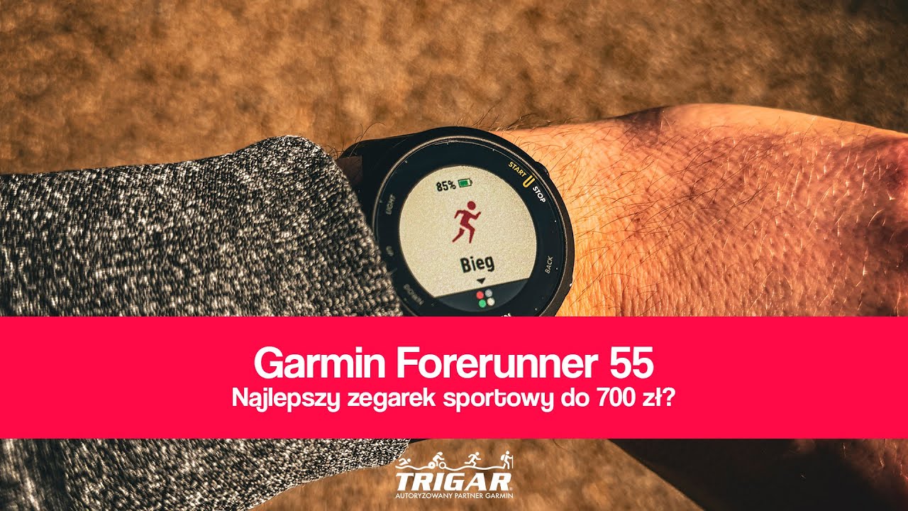 Garmin Forerunner 55 - najlepszy zegarek sportowy do 700 zł?