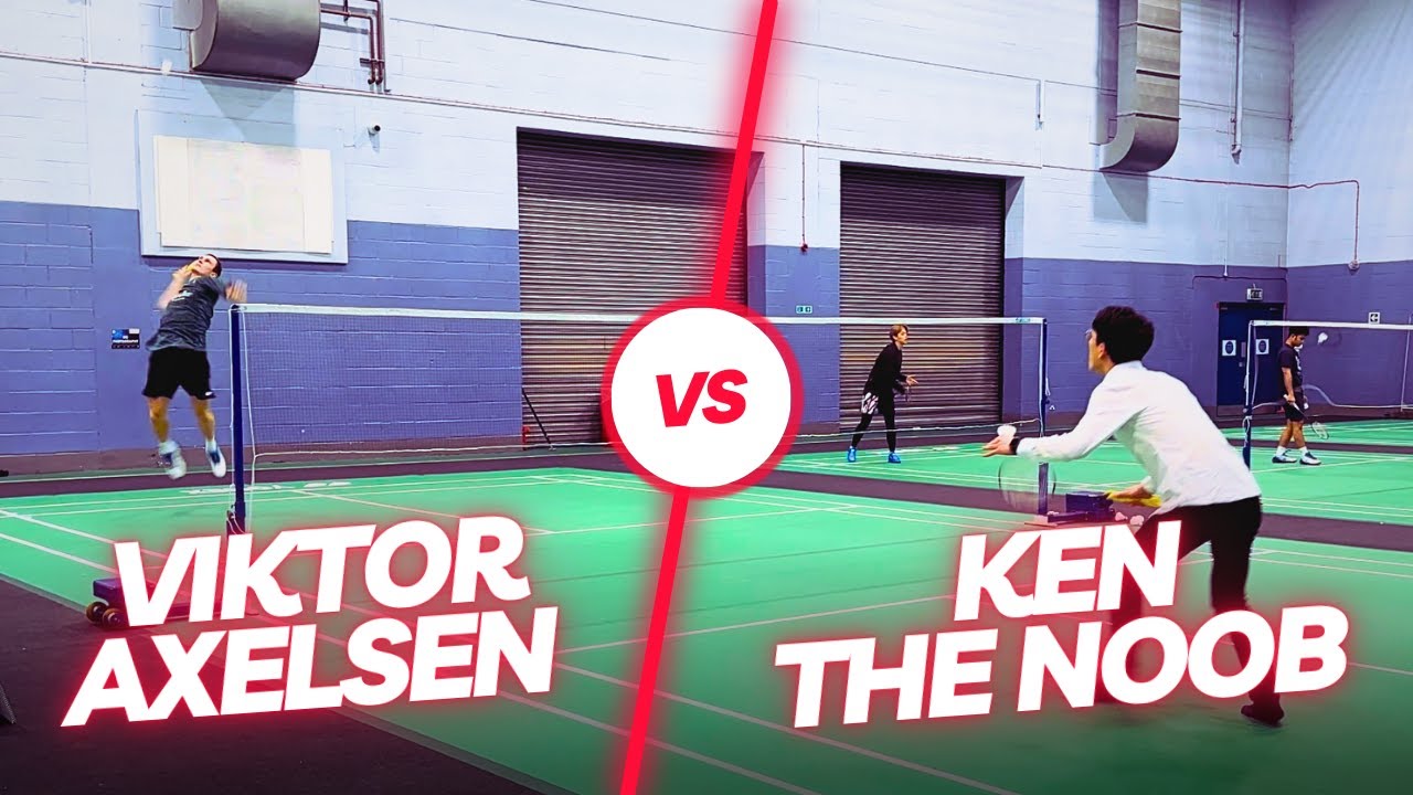 Playing Badminton Against World Number 1 Viktor Axelsen - All England Vlog 2023