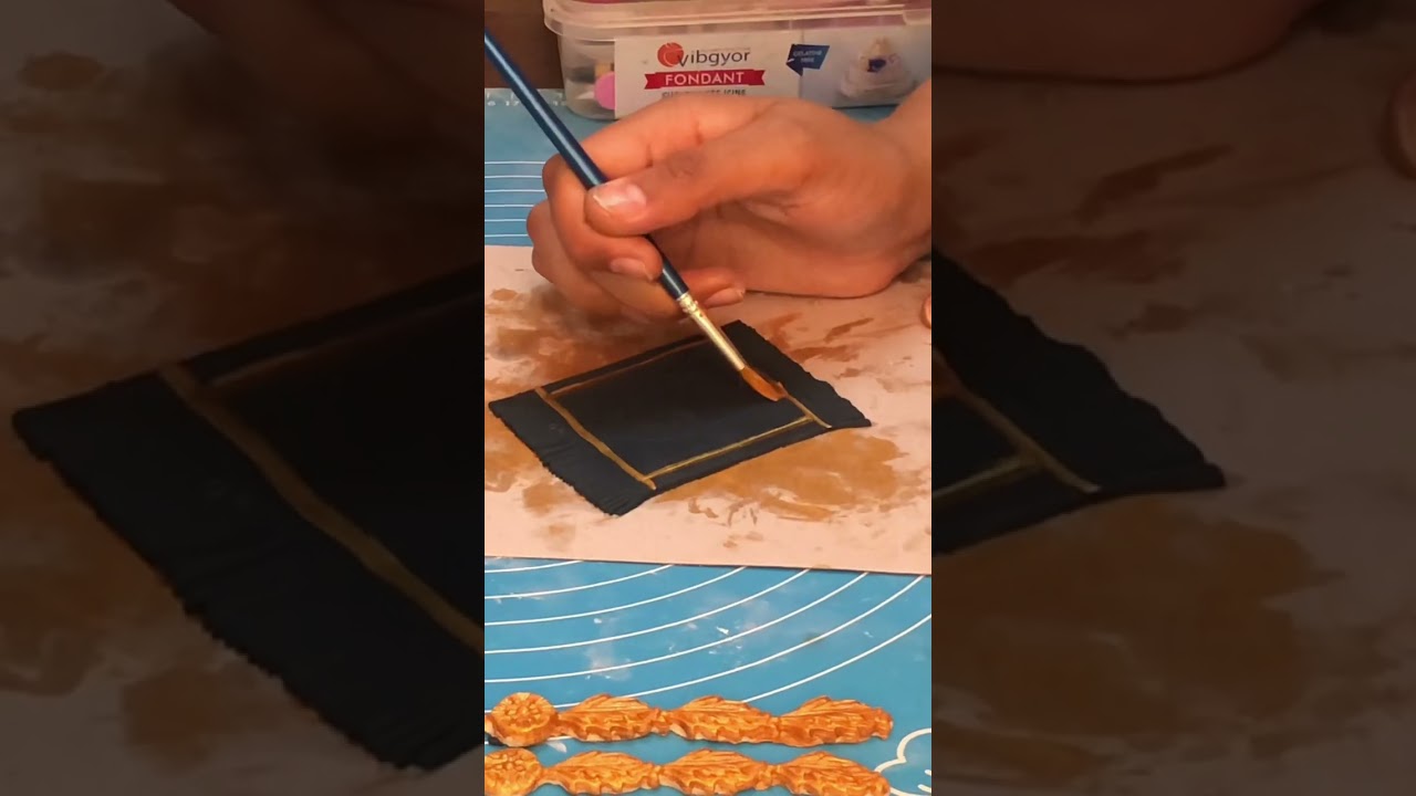 Hand made prayer mat for customised cake #cake #reels #cakelovers #chocolate #food #viral #custom