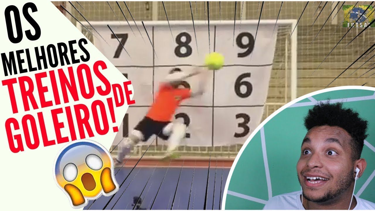 Treinos de Goleiro de Futsal | Os Melhores | Do Básico ao Avançado | Goalkeeper Training ⚽️