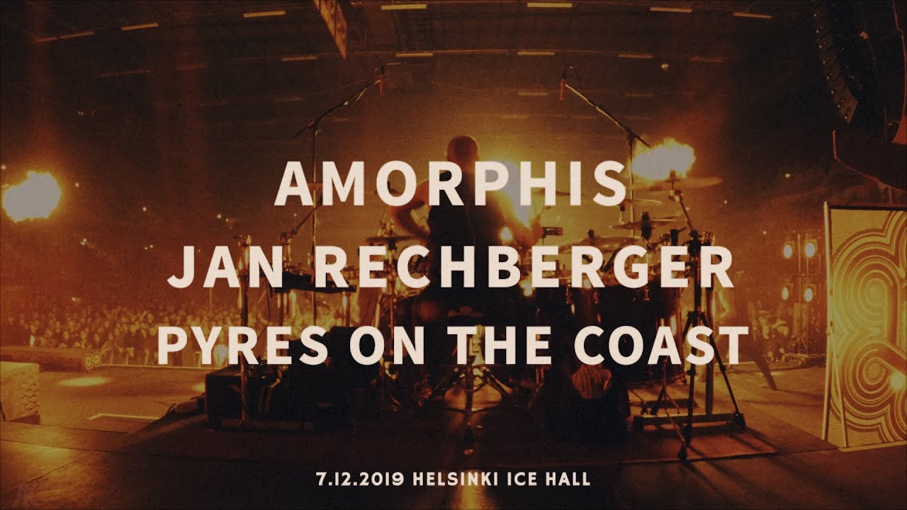AMORPHIS Jan Rechberger Drumcam 'Pyres on the Coast' / 7.12.2019 Helsinki Ice Hall