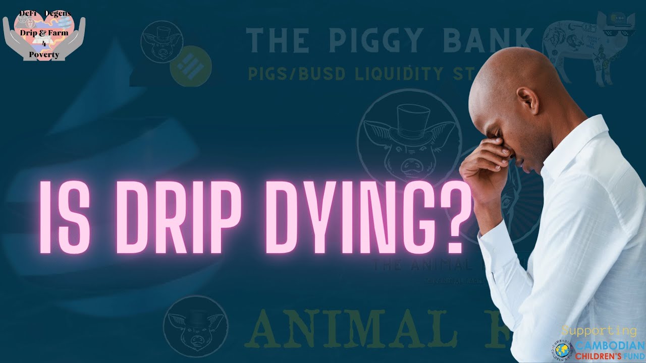 Drip Network Drying up? Not sustainable?  How does the taxes work?