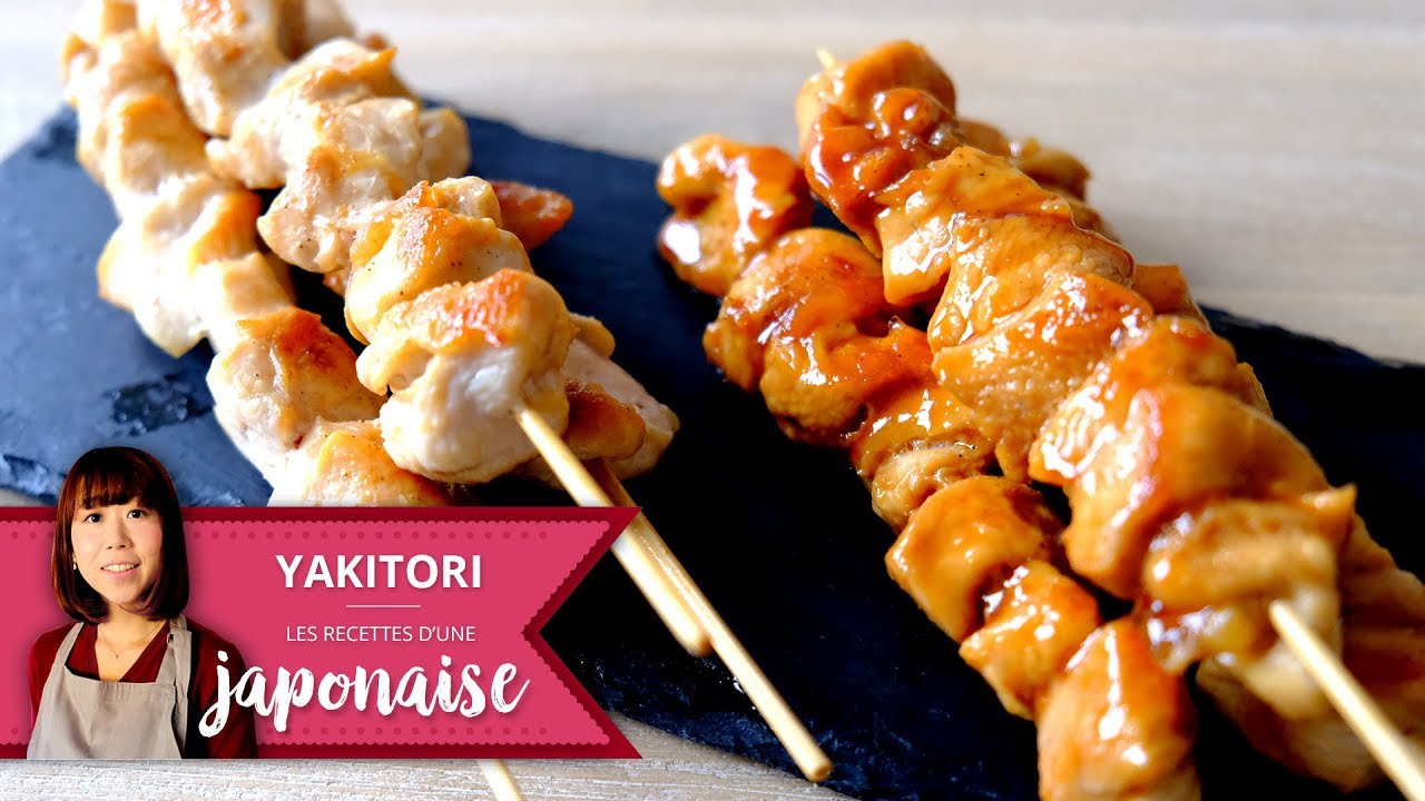Recette YAKITORI | Les Recettes d'une Japonaise | Des Brochettes de poulet