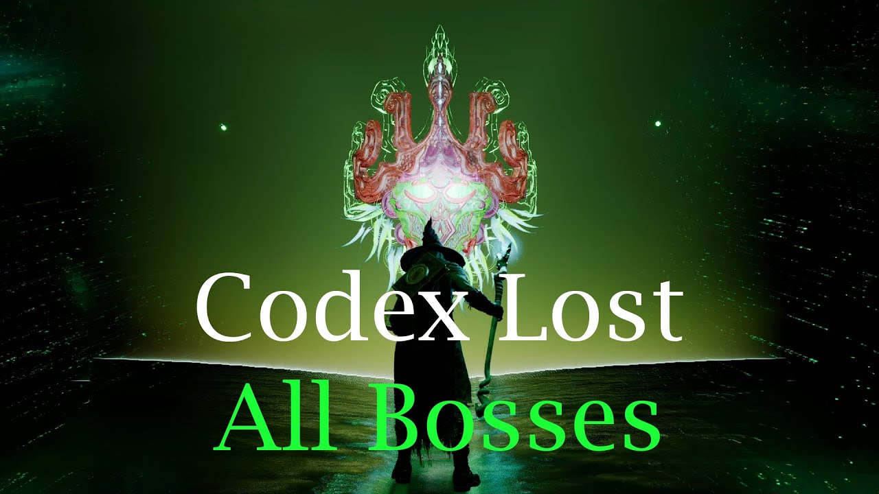 Codex Lost | All Bosses | All Endings