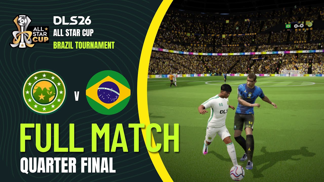 Brazil vs Asian Allstars | ALLSTAR CUP | DLS26
