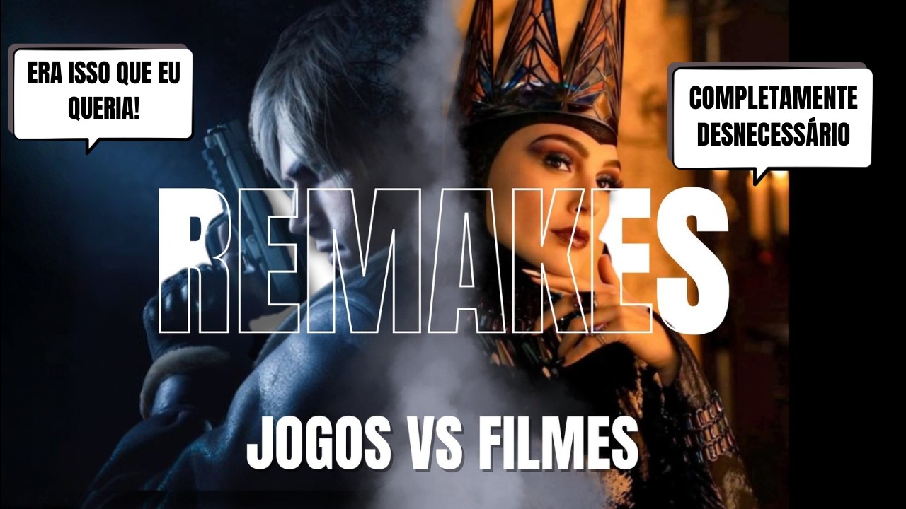 Por que você AMA remakes de jogos (e ODEIA os de filmes)?