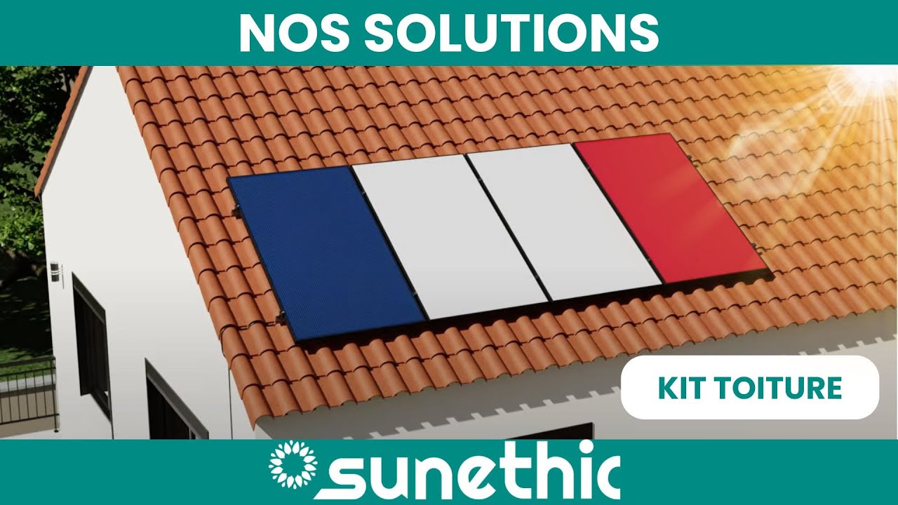 Kit Panneau Solaire Plug and Play Toiture Fran&ccedil;ais  : Sunethic T