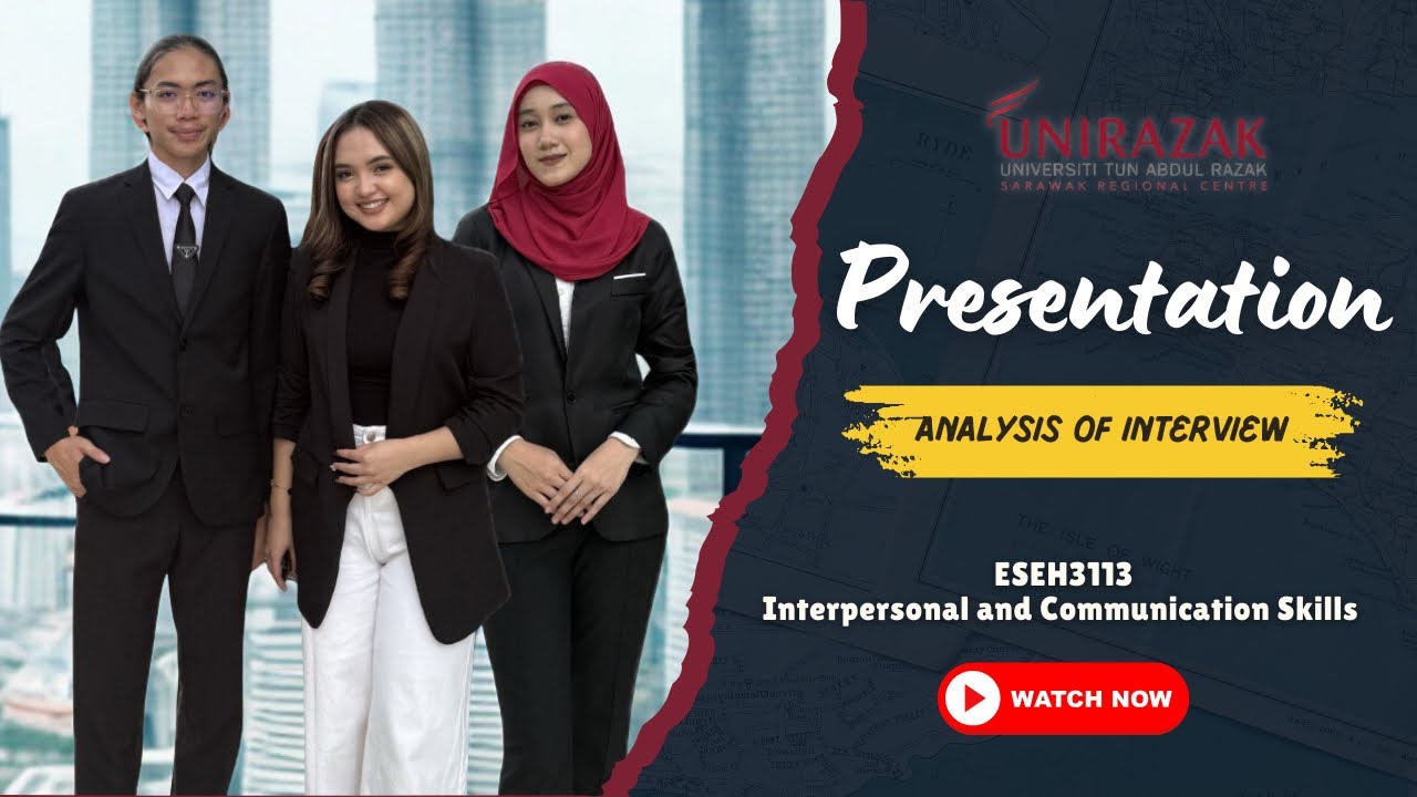 Presentation: Analysis of Interview with Professional 👩🏻‍💼