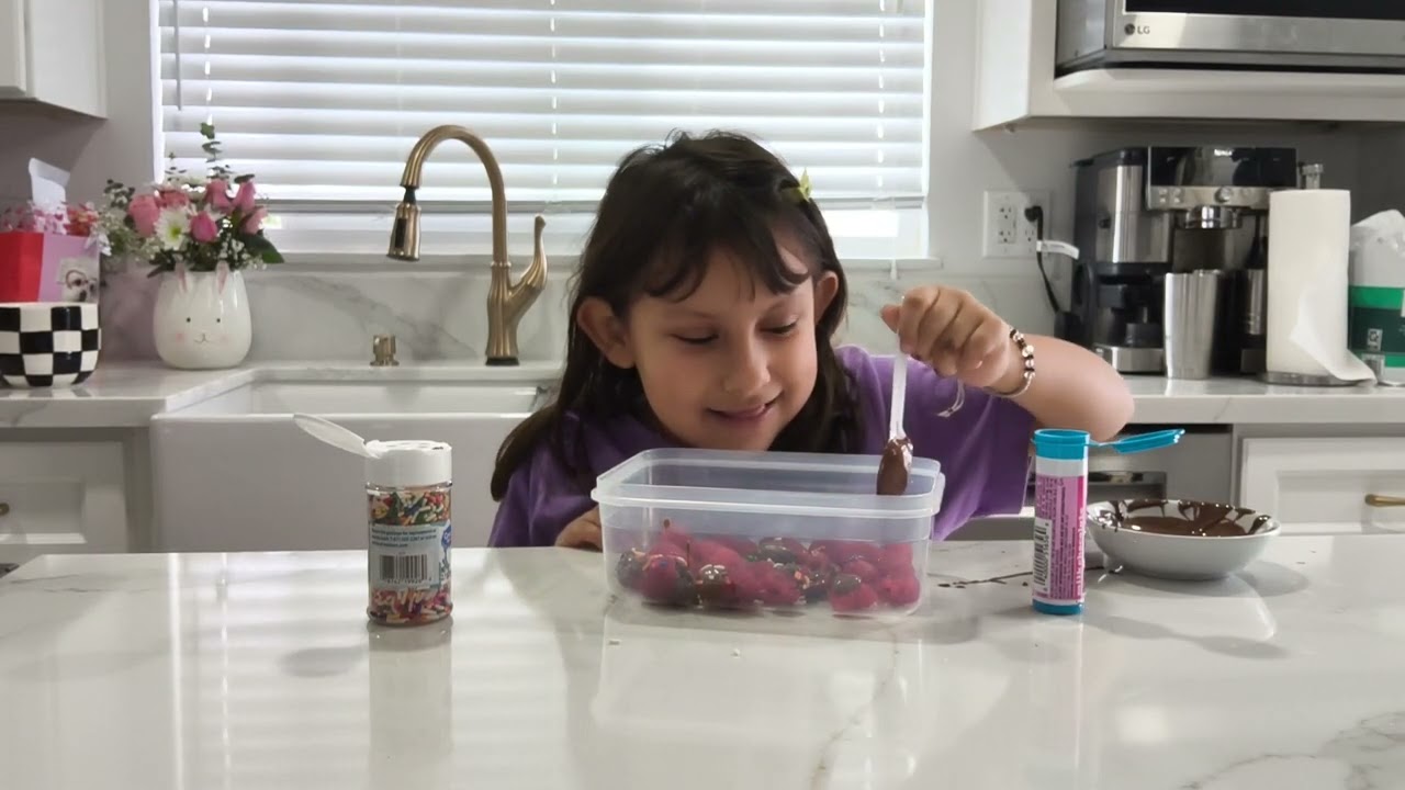 Making Chocolate Raspberries by Olive