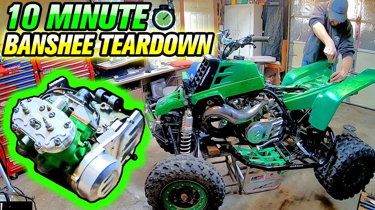 10 Minute Yamaha Banshee Teardown