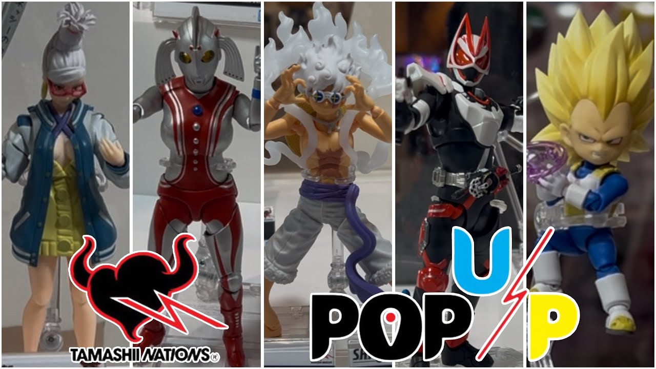 Tamashii Nations Pop-Up 2025 at Funan Mall Singapore | Exclusive Figures & Event Tour