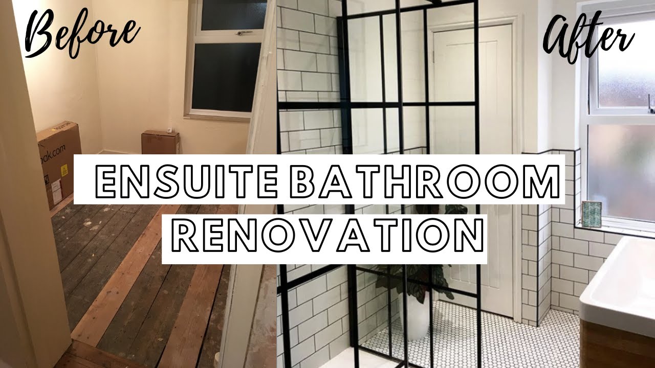 PINTEREST INSPIRED BATHROOM RENOVATION | Bathroom Tour 2020