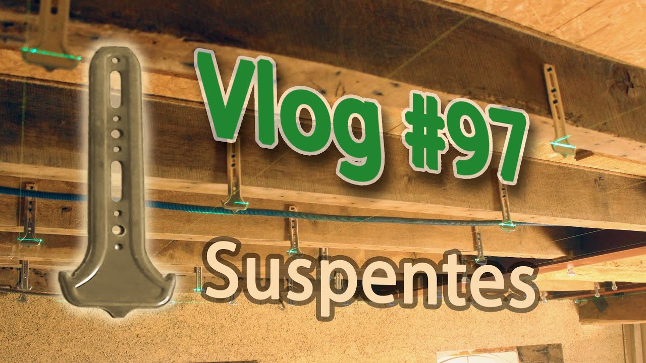 Installing ceiling hangers &ndash; Renovation Vlog #97