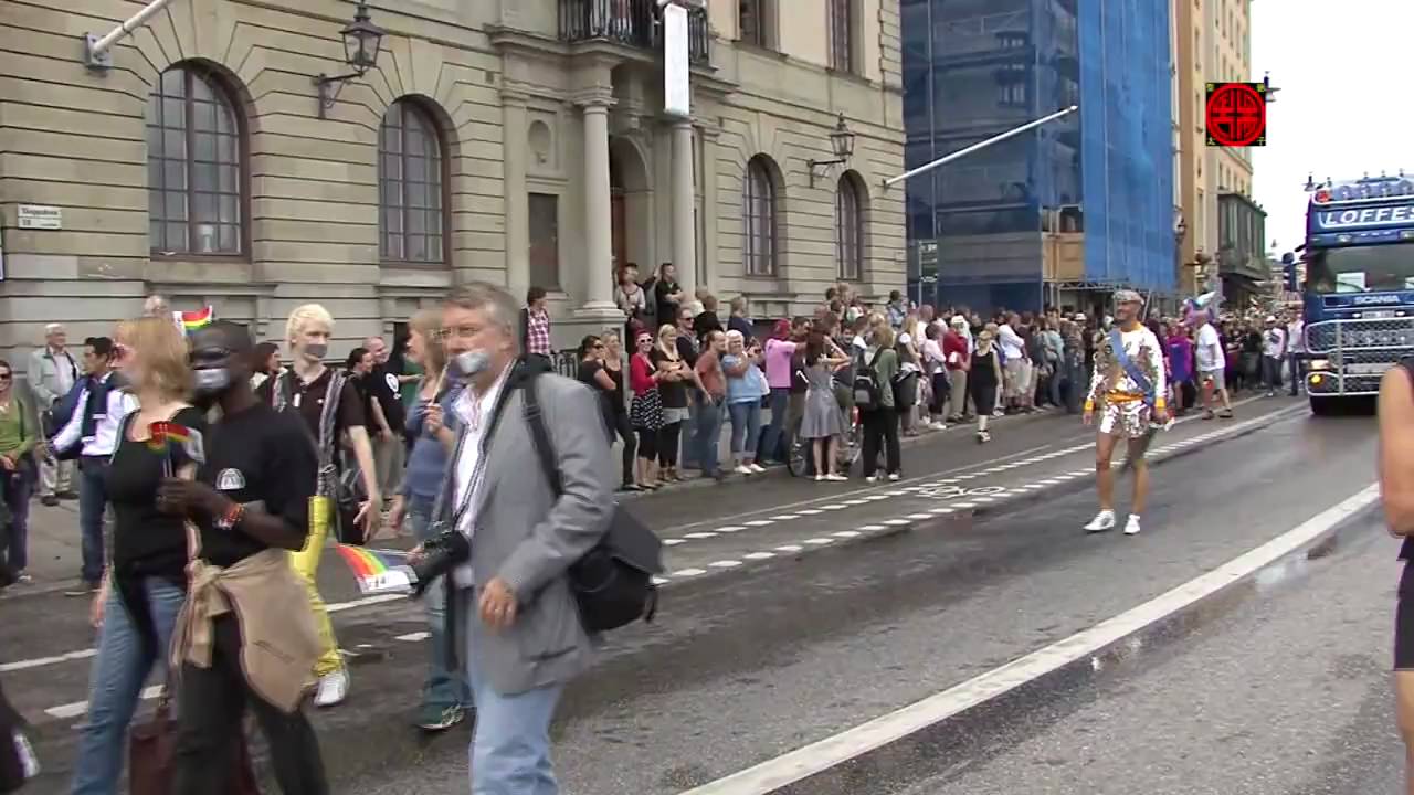 Stockholm - The Pride Parade 2009 Part 1