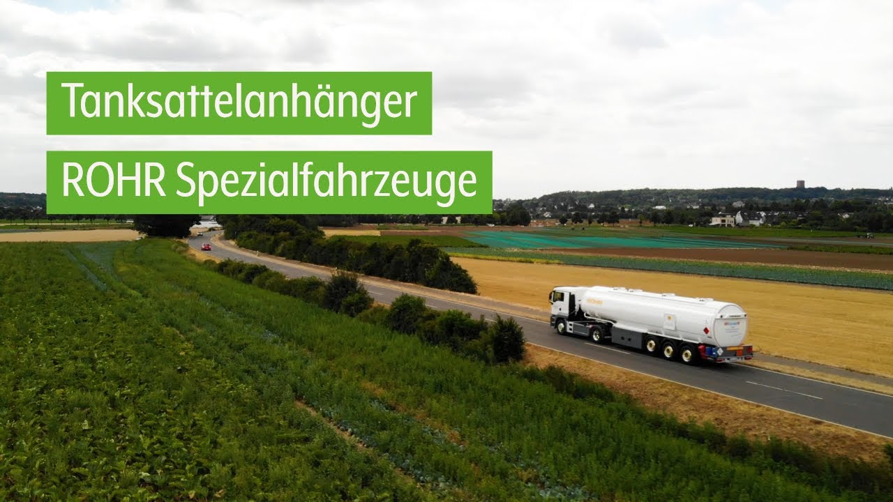 Der Tanksattelanhänger von ROHR Spezialfahrzeuge | Produktvideo