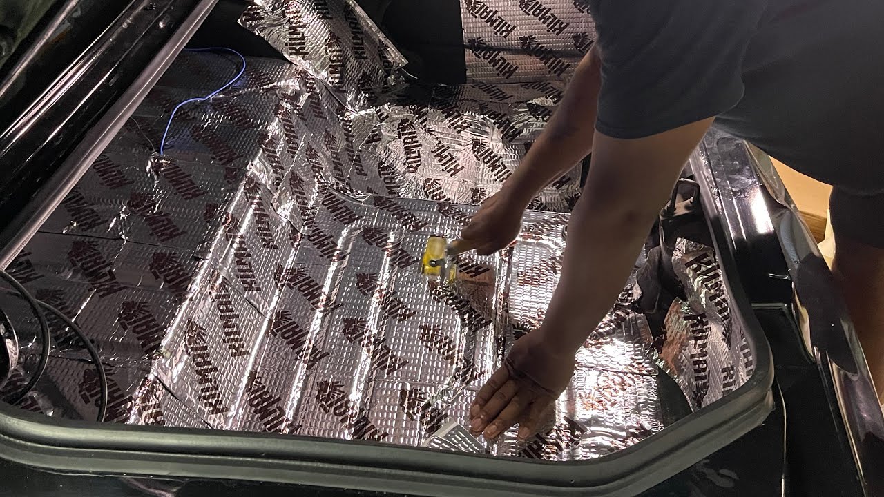 KILMAT SOUND DEADENING IN MY 87 MONTE CARLO SS | Gbody