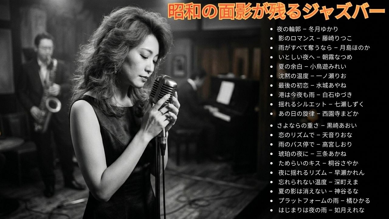 昭和の余韻ジャズ｜静かな夜に漂う懐かしいメロディー