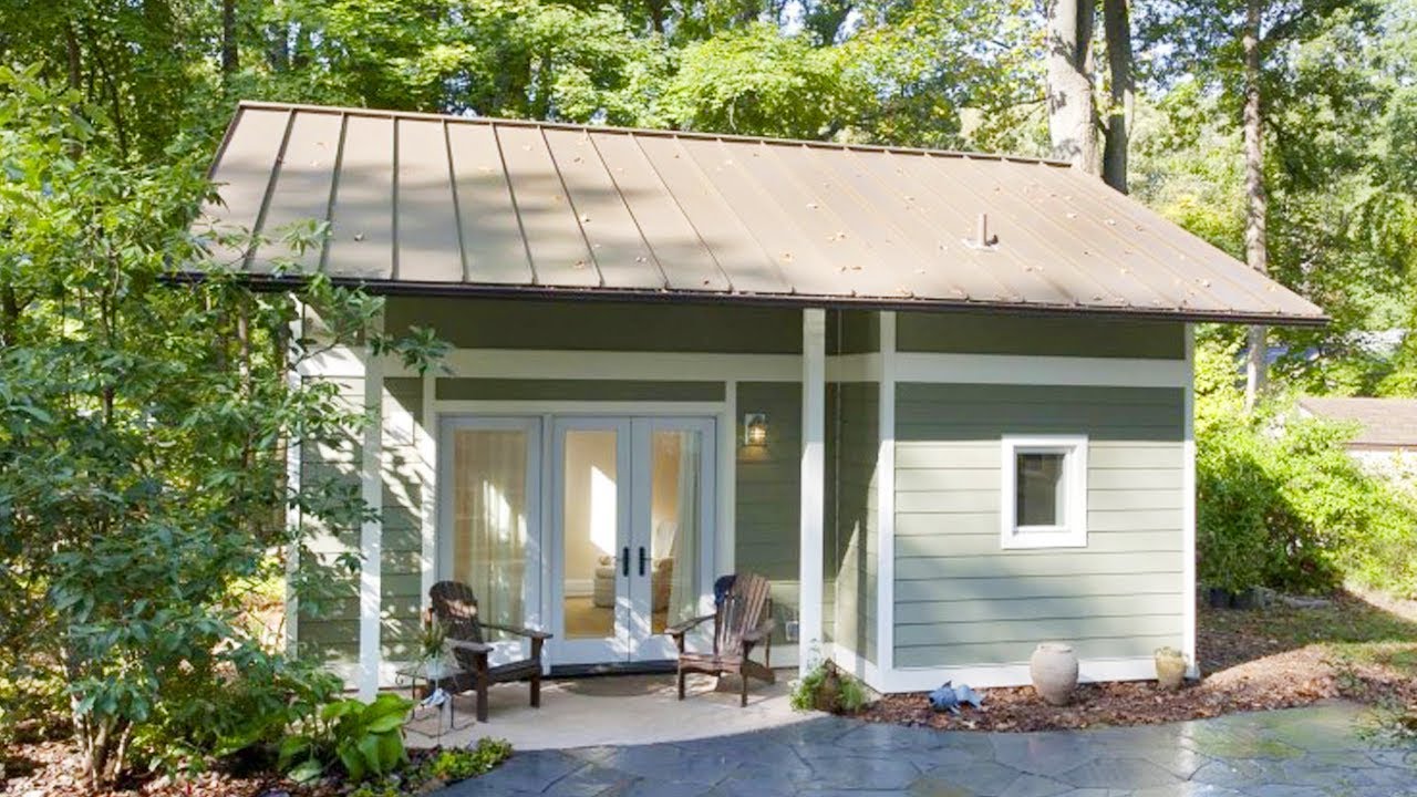 Old Garage Converted Into Charming Tiny Cottage With Efficient Use Of Space