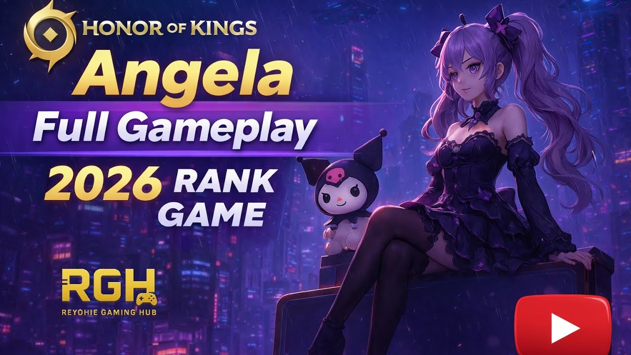 Honor of Kings | Angela Full Gameplay Ranked 2026.