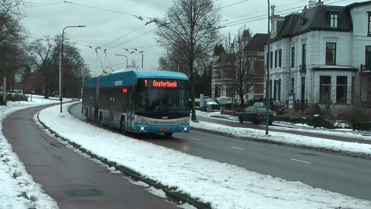 Arnhem Breng Trolleybussen (2014) in HD
