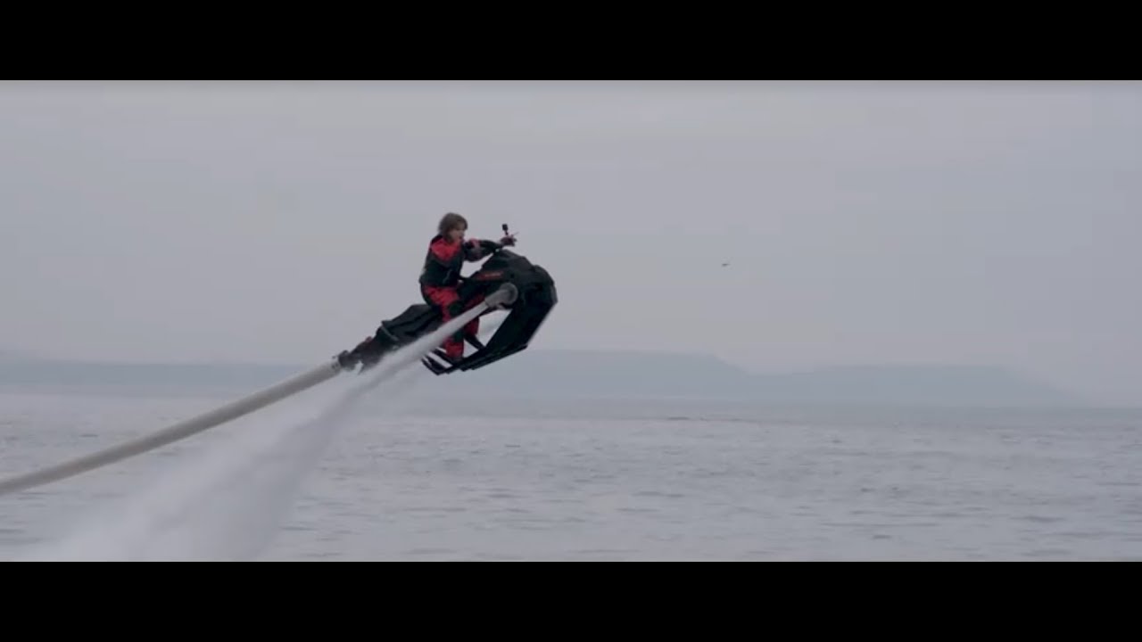 Flyride - The new flying water jet bike from Zapata