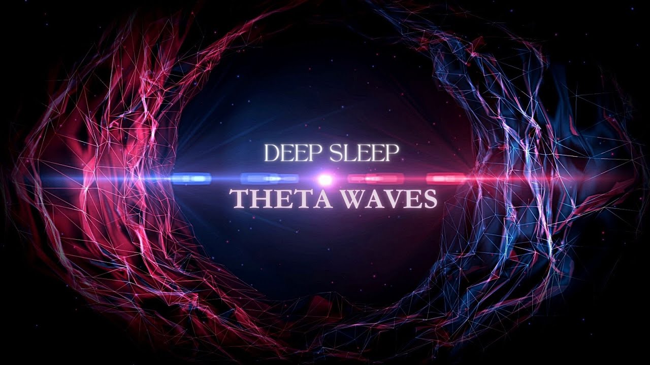 10 Hours Relaxing [7 Hz] THETA Waves, Deep SLEEP Music, Insomnia Relief, Black SCREEN At 10 Mins