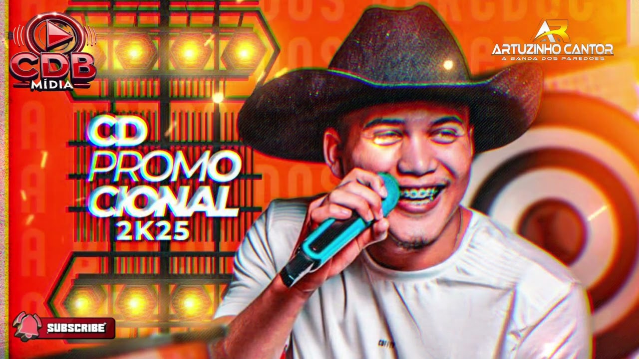 Artuzinho cantor cd promocional 2k25