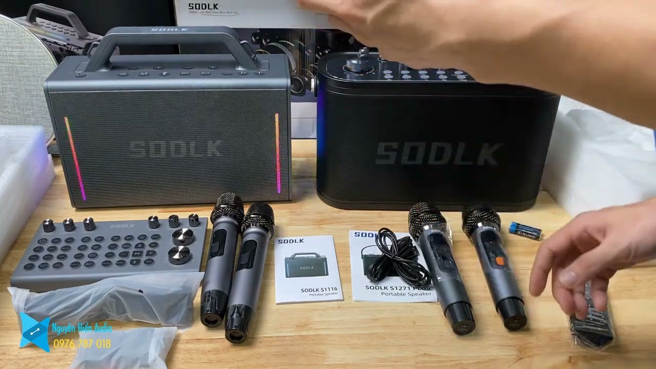 Loa nghe nhạc và karaoke Sodlk S1116 Vs S1271 plus mẫu nào phù hợp với bạn