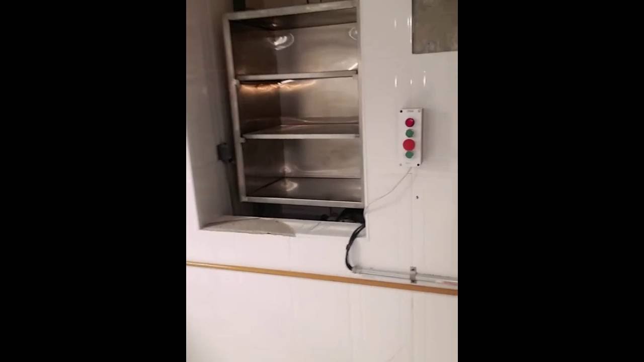 Ascensor elevador malacate alimentos