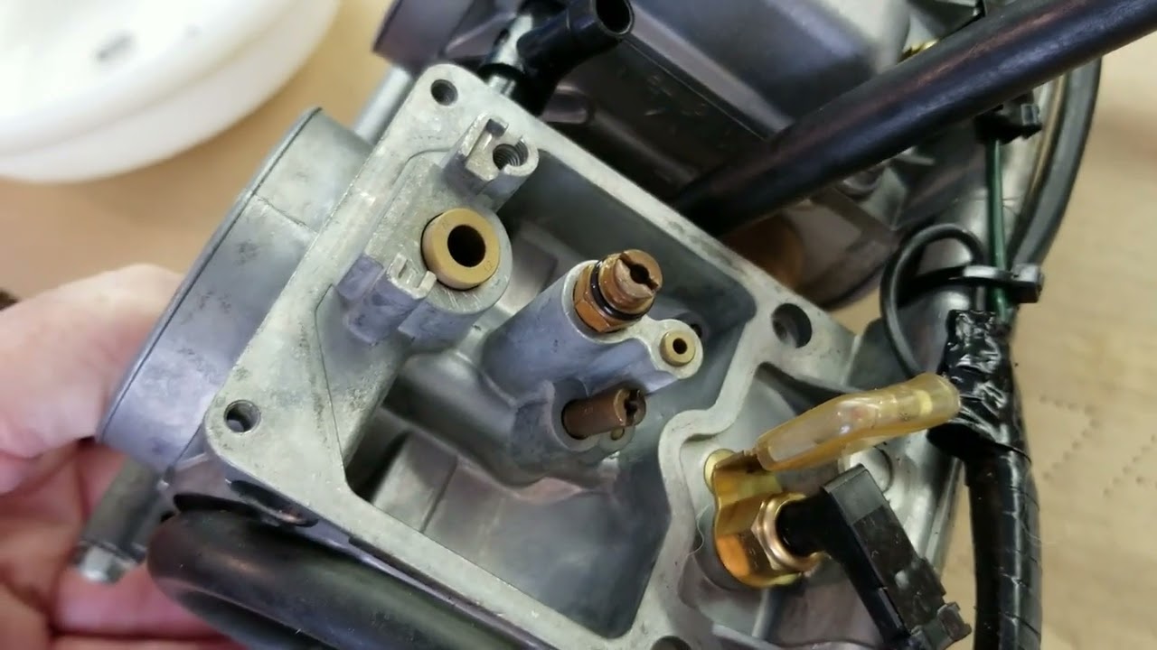 Советы по карбюратору 4-тактного снегохода Yamaha.