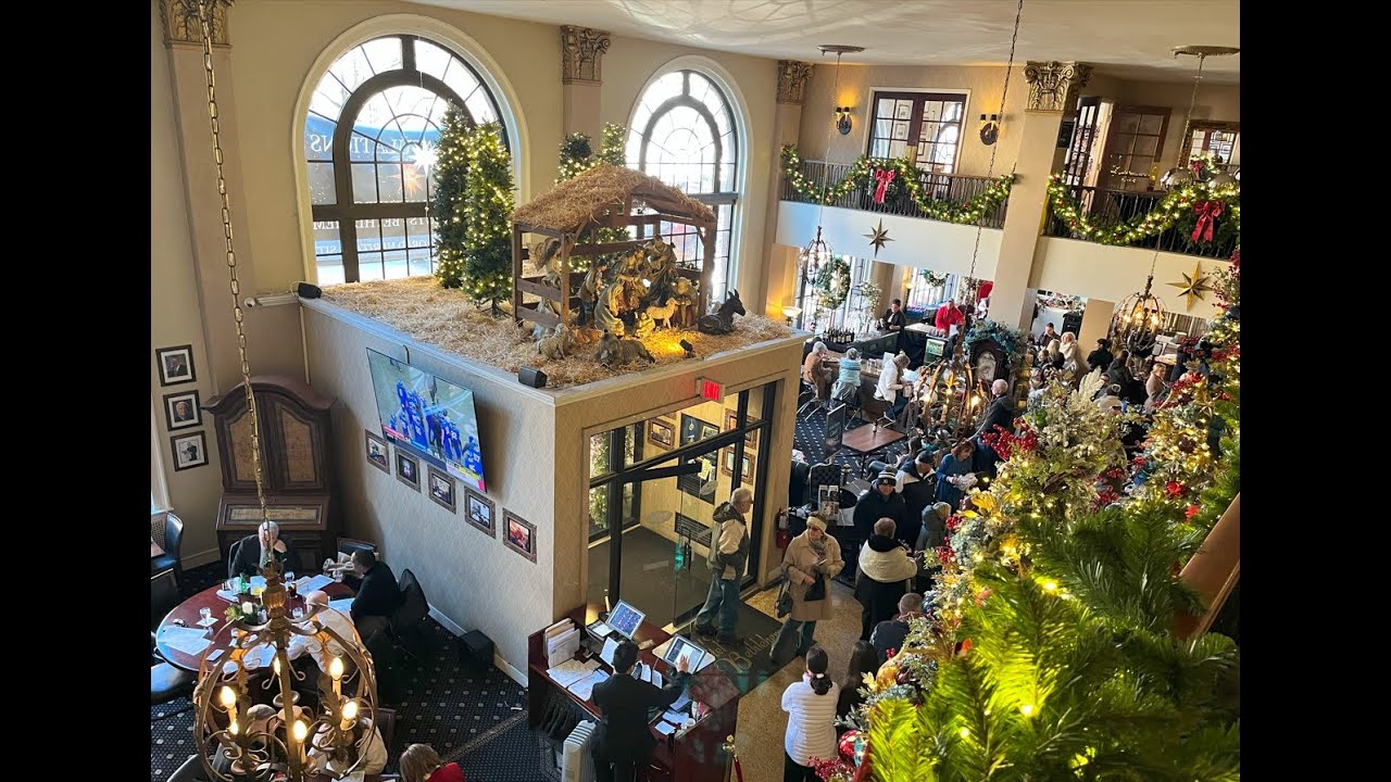 4K TOUR OF THE HISTORIC HOTEL BETHLEHEM IN THE CHRISTMAS CITY DEC 2024