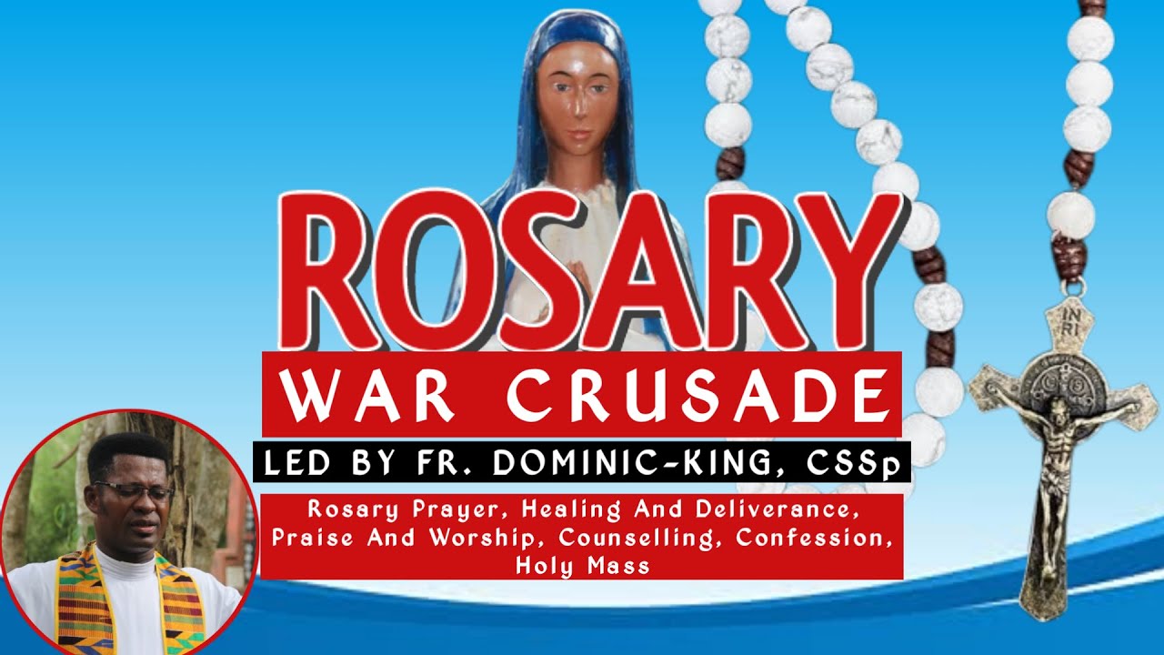 LIVE🔴: SATURDAY ROSARY WAR PRAYERS LED BY FR. DOMINIC  & CT. DENIS ABINDU